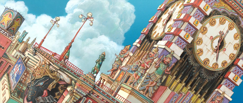 Illustration for article titled Background Art From Tekkonkinkreet Is Beautiful And Haunting